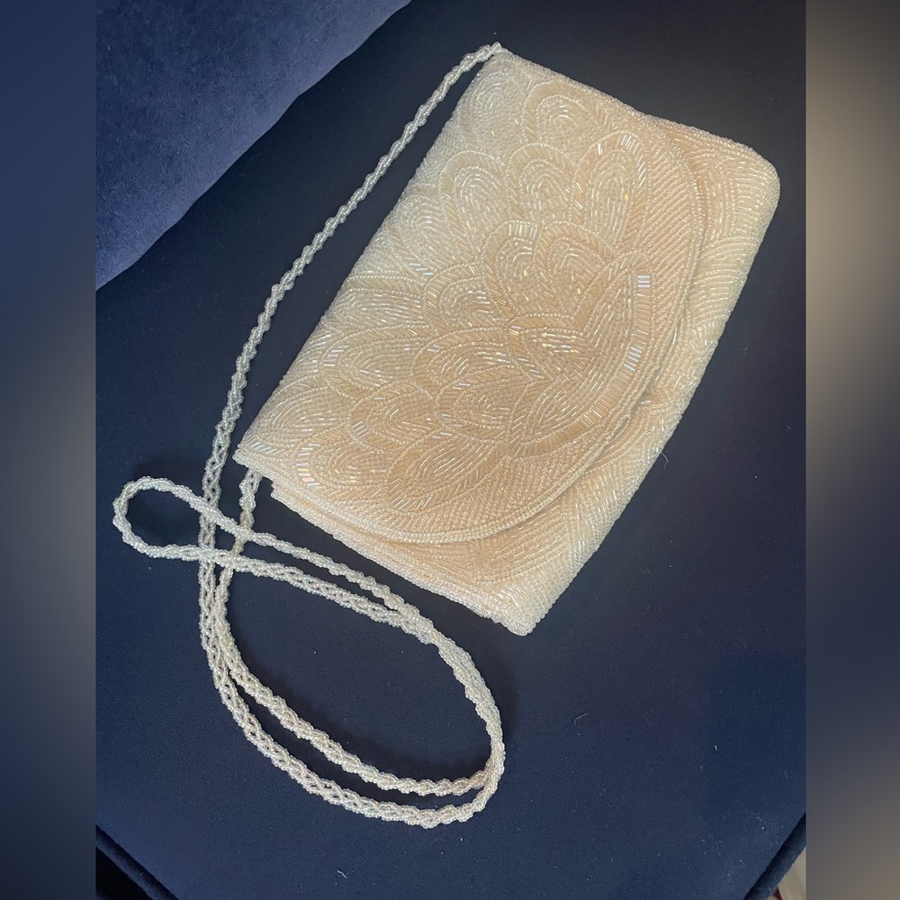 Gorgeous Beaded Bag Winter Wedding